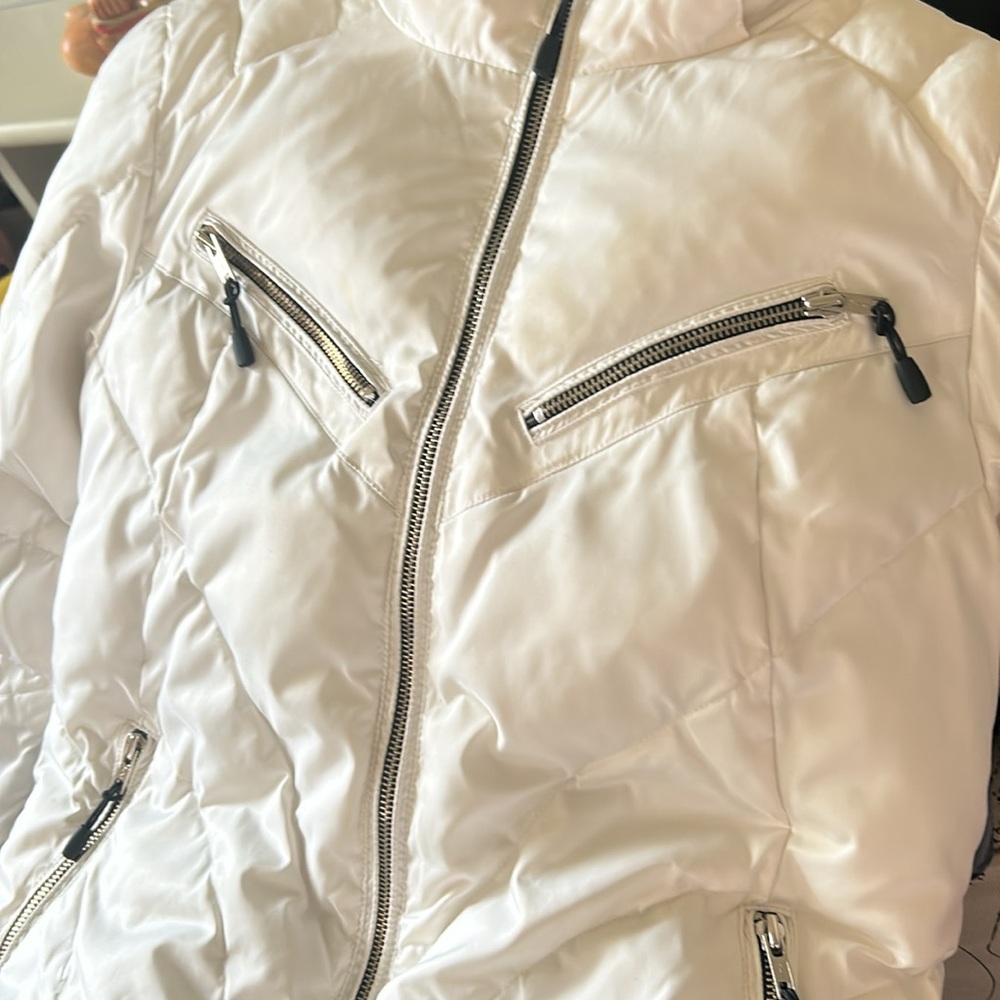 Style & Co. Sport Petite Women’s Medium Cold Weather Jacket with Hood 🍁 ❄️ - Picture 3 of 14